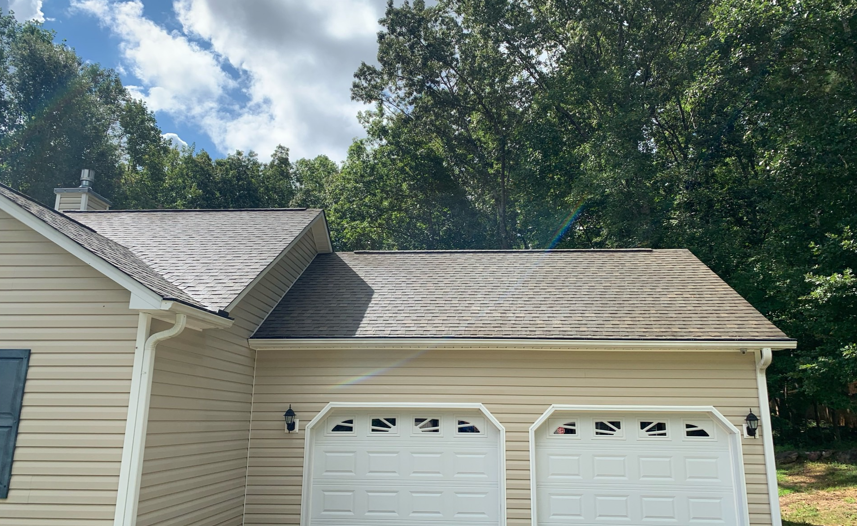 Roof washing second after